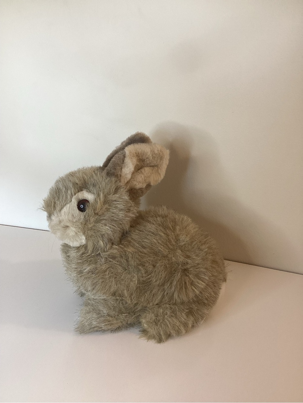 Vintage Rare Jerry Elsner Plush Bunny Rabbit 8 Korea Realistic Fur Stuffed B3
